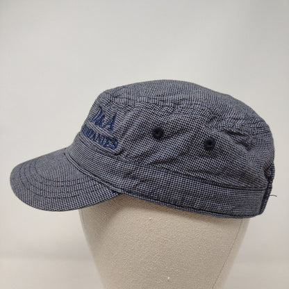 D&A Companies Strapback Cadet Army Hat Multi OSFA Houndstooth District