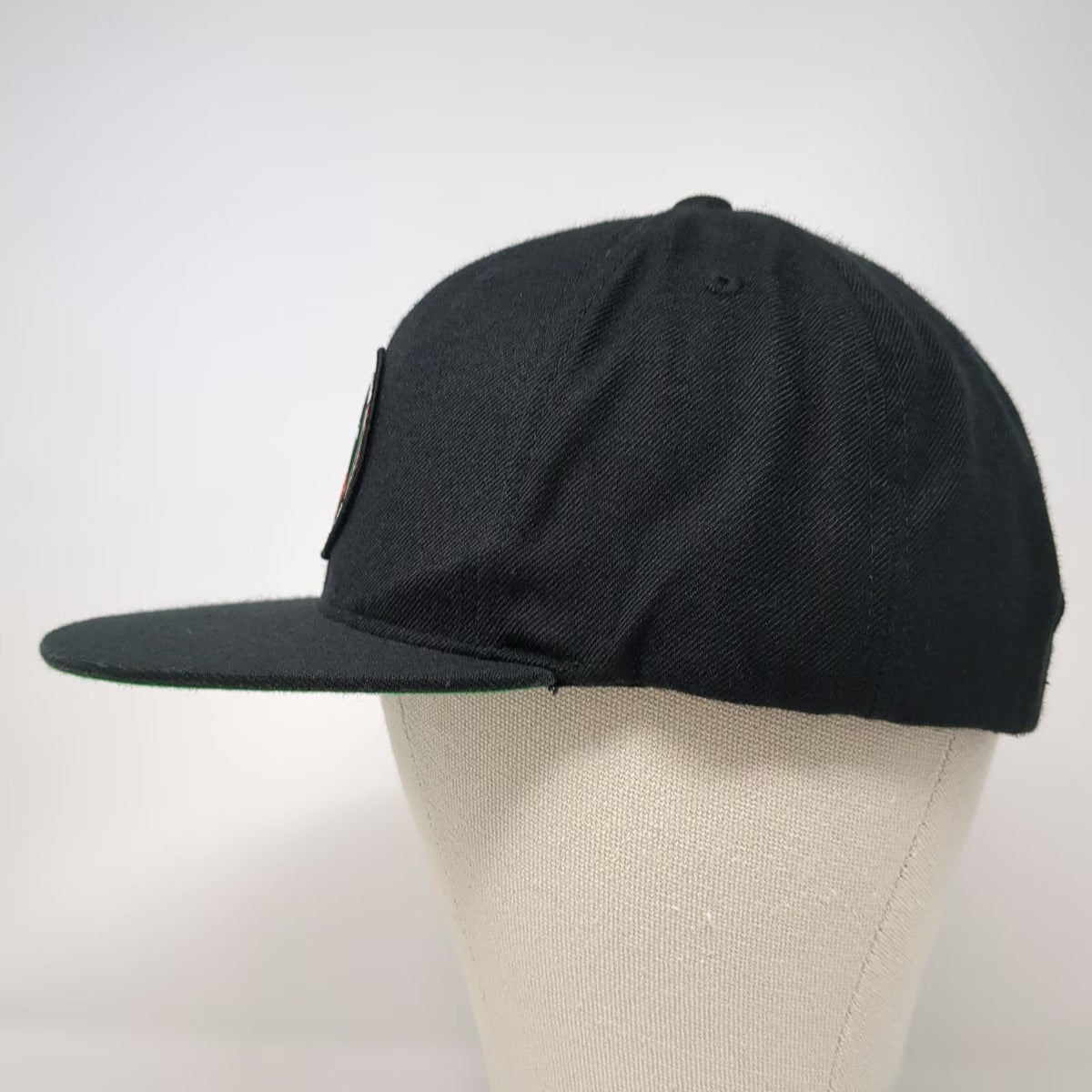 Sport-Tek Snapback Hat Black One Size Tacos Patron Mexican Grill Seafood Patch