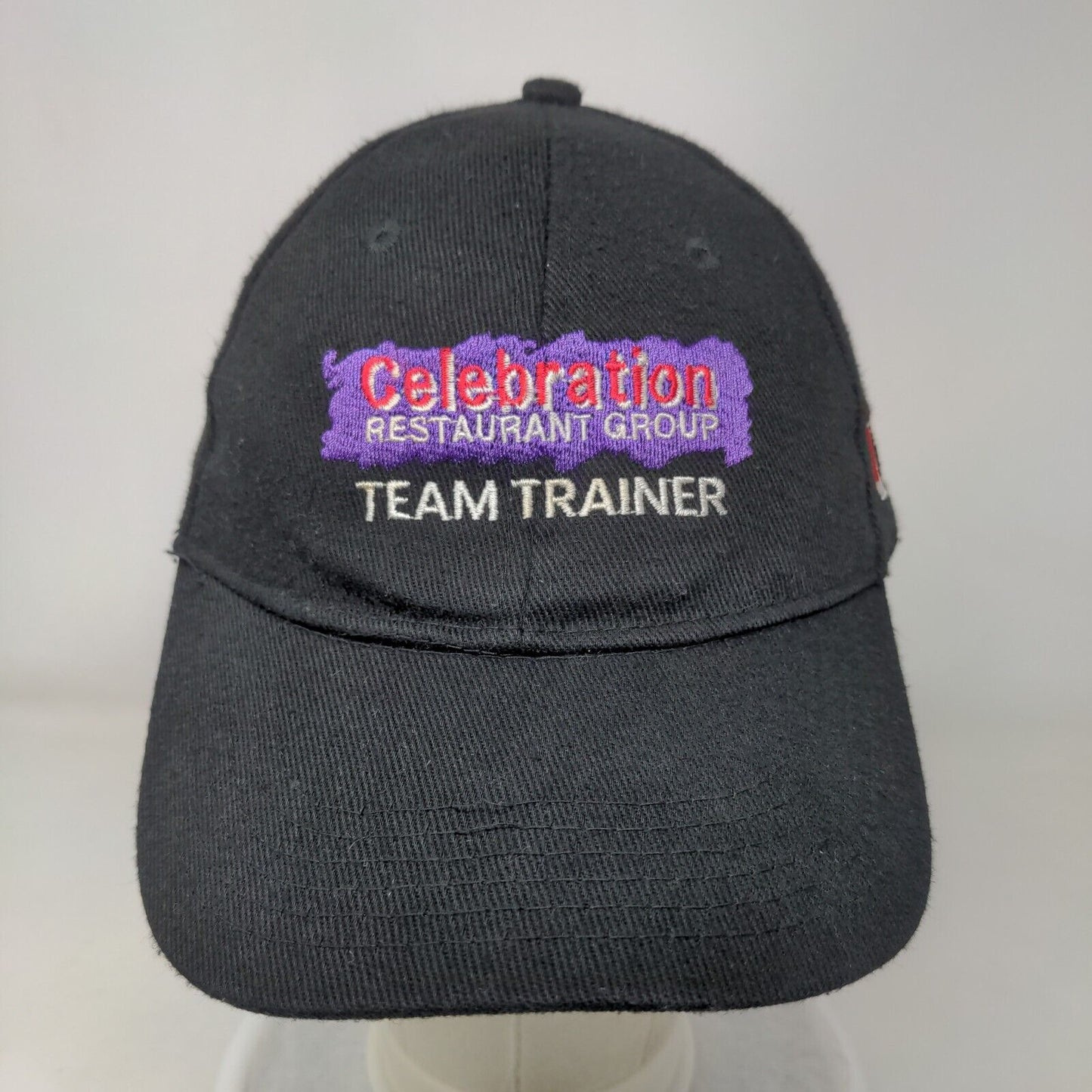 Celebration Restaurant Group Team Trainer Strapback Hat Black One Size