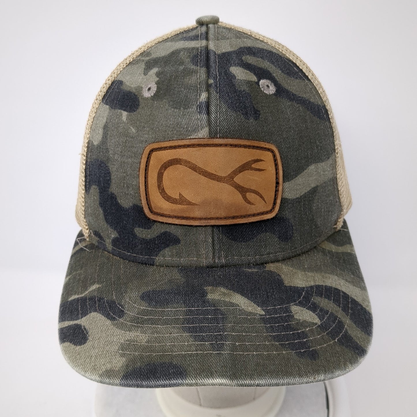 Arcadian Outfitters Trucker Hat Multicolor OS Adjustable Mesh Back Camouflage