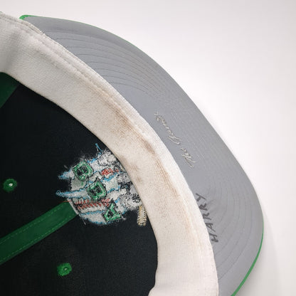 BBA Claws Fitted Hat Green Medium Embroidered Logo Laser Cut The Game
