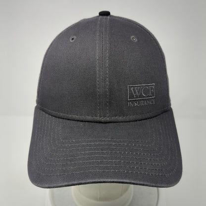 WCF Insurance Fitted Hat Gray S/M Embroidered Vented Holes 39Thirty New Era