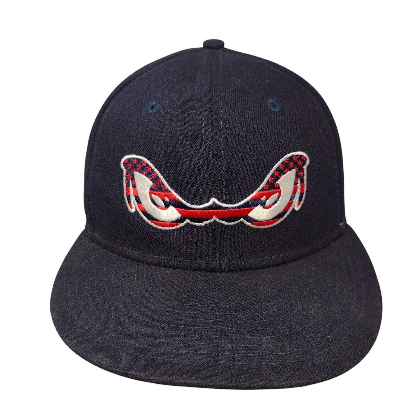 Lake Elsinore Storm Fitted Hat New Era 59Fifty Blue 7 1/2 Minors MLB Embroidered