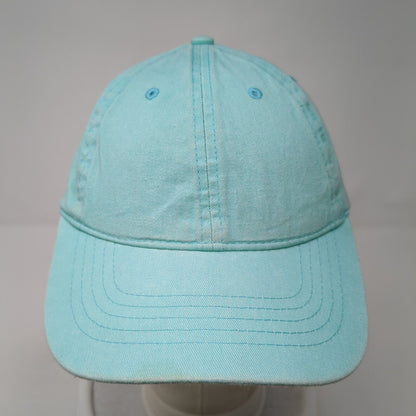 Unbranded Strapback Hat Spearmint Blue One Size Adjustable Solid Blank