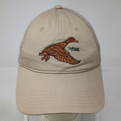 Sitka Trucker Hat Beige One Size Embroidered Duck Mesh Snapback Lo-Pro Hunting