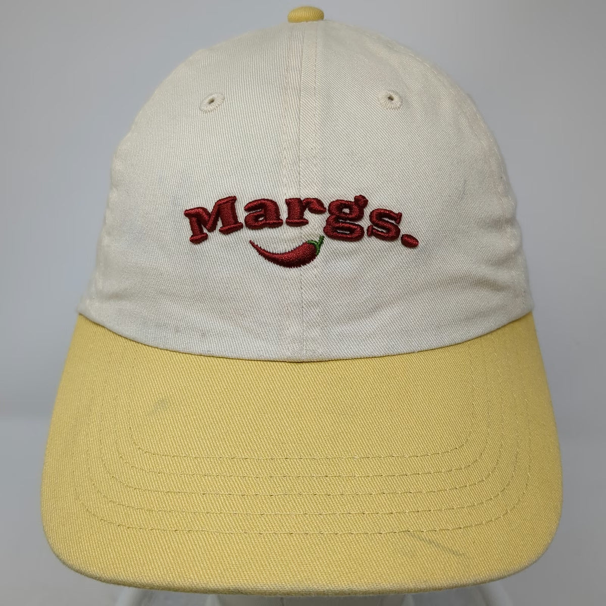 Universal Thread Baseball Cap Beige One Size Margs Chili Pepper Two Tone Hat