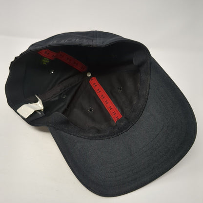 Under Armour Logo Fitted Hat Black Medium/Large Stretch Vent Holes