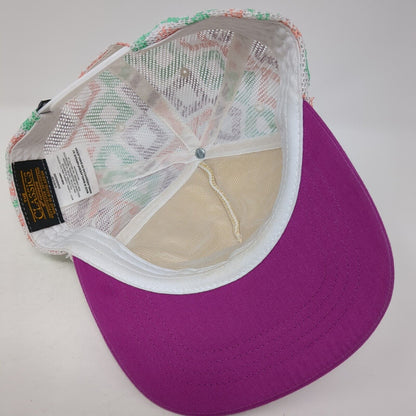 Hurley Snapback Trucker Hat Multi One Size Mesh Back Outdoor Yupoong