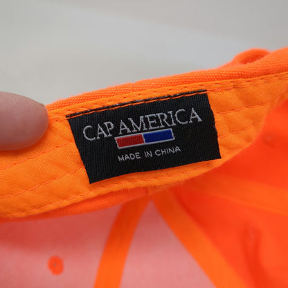 Cap America Baseball Cap Orange One Size Dakota Bumper Body Supply Brown Hat