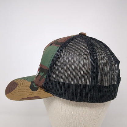 Eastern Missouri Truck Pullers Snapback Trucker Hat Camo One Size Yupoong