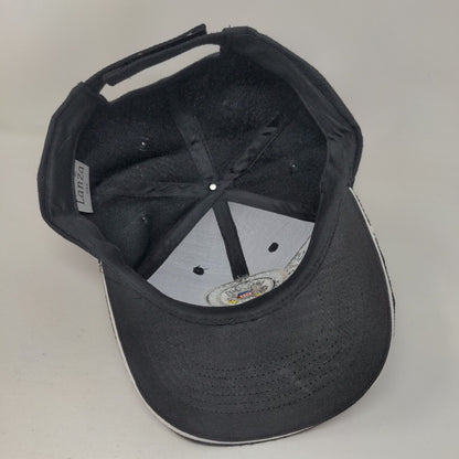 United States Army Strapback Hat Black One Size Embroidered Adjustable