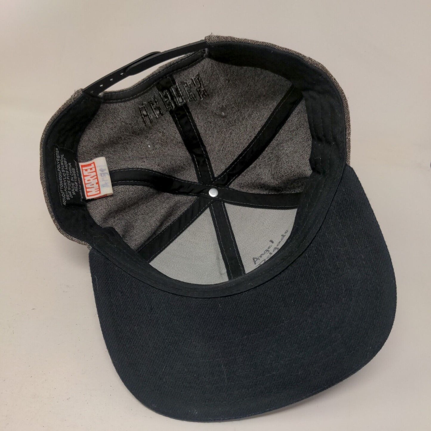 Marvel Heroes Chibi Snapback Hat Multi OSFM Embroidered Colorblock