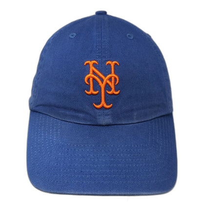New York Mets MLB Twins Enterprise Baseball Cap Blue L Fitted Garment Wash Hat