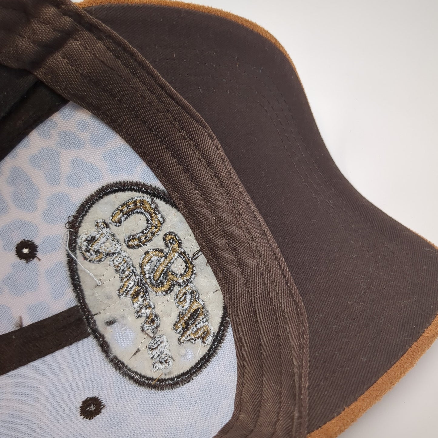 Badass As Beth Strapback Hat Multicolor One Size Animal Print Adjustable