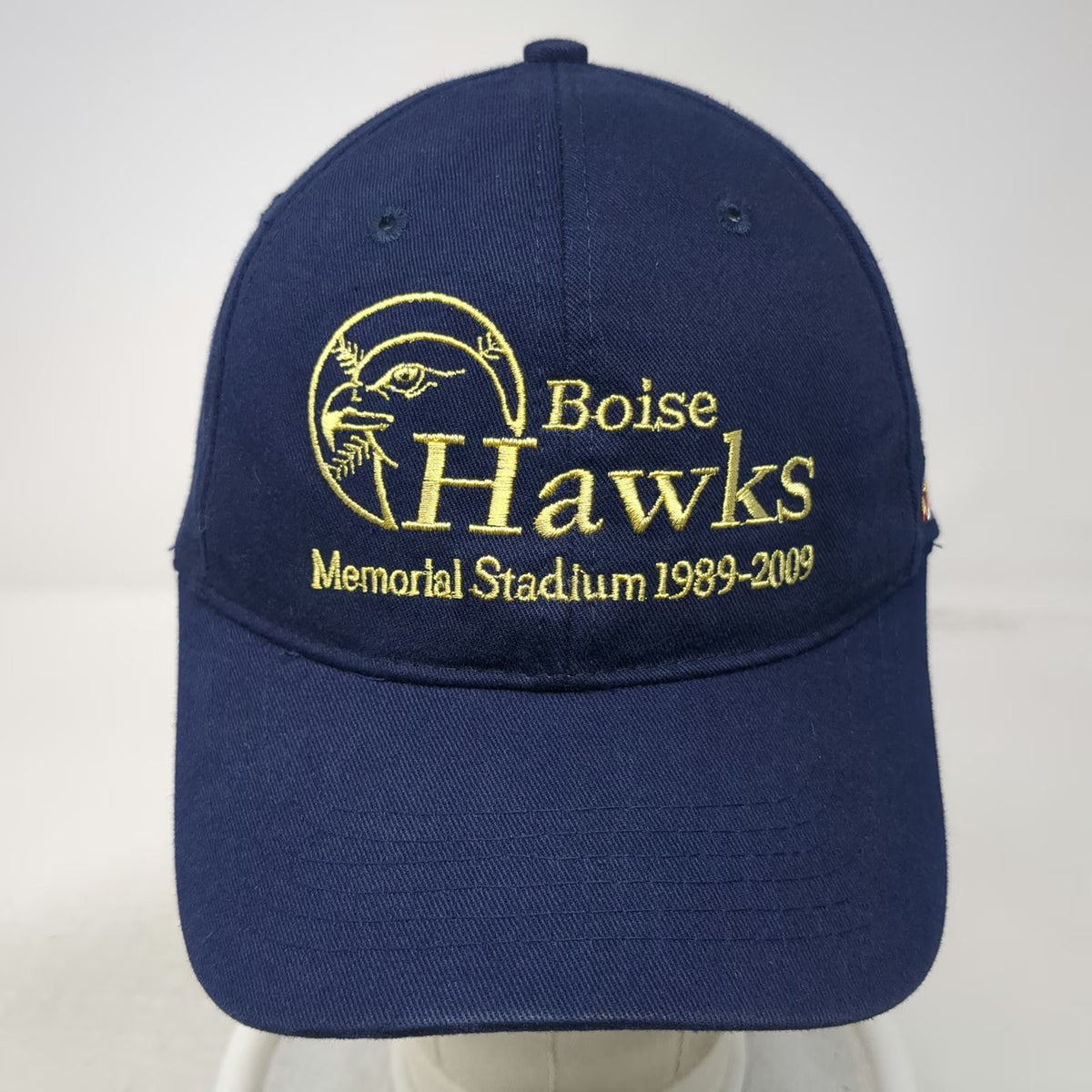 Buck's Athletic Boise Hawks Blue One Size Memorial Stadium Les Schwab Logo Hat
