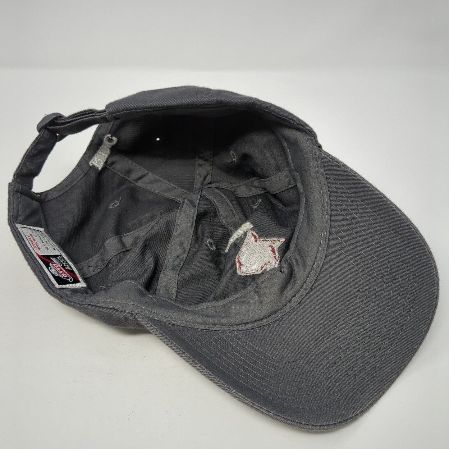 2012 Bobcat Open Slideback Hat Gray One Size Adjustable Otto 6 Panel