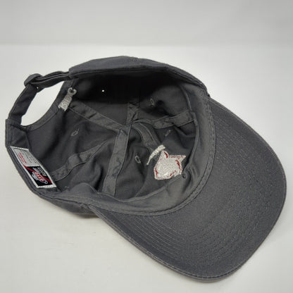 2012 Bobcat Open Slideback Hat Gray One Size Adjustable Otto 6 Panel