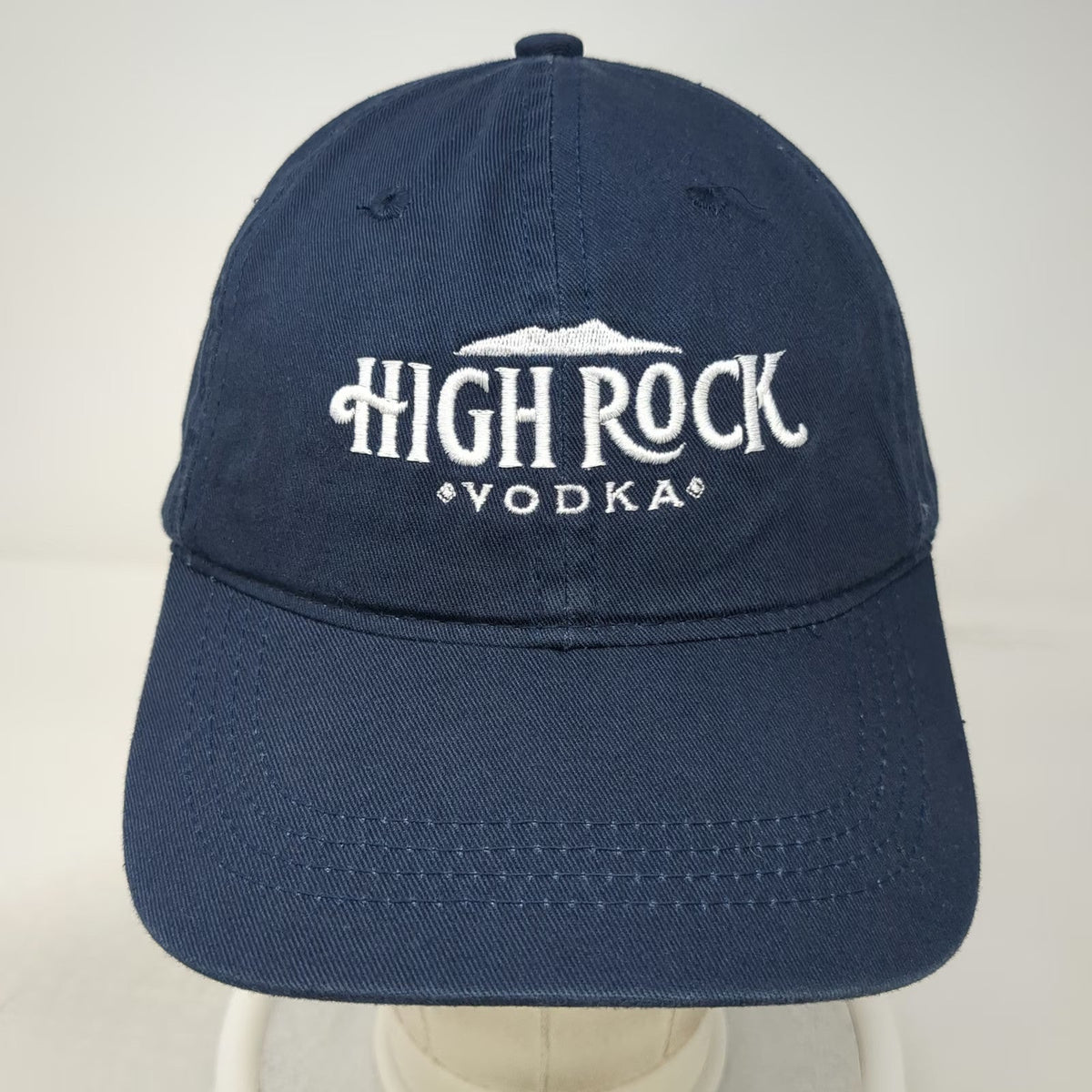 Outdoor Cap Baseball Blue One Size High Rock Vodka Embroidered Slideback Hat