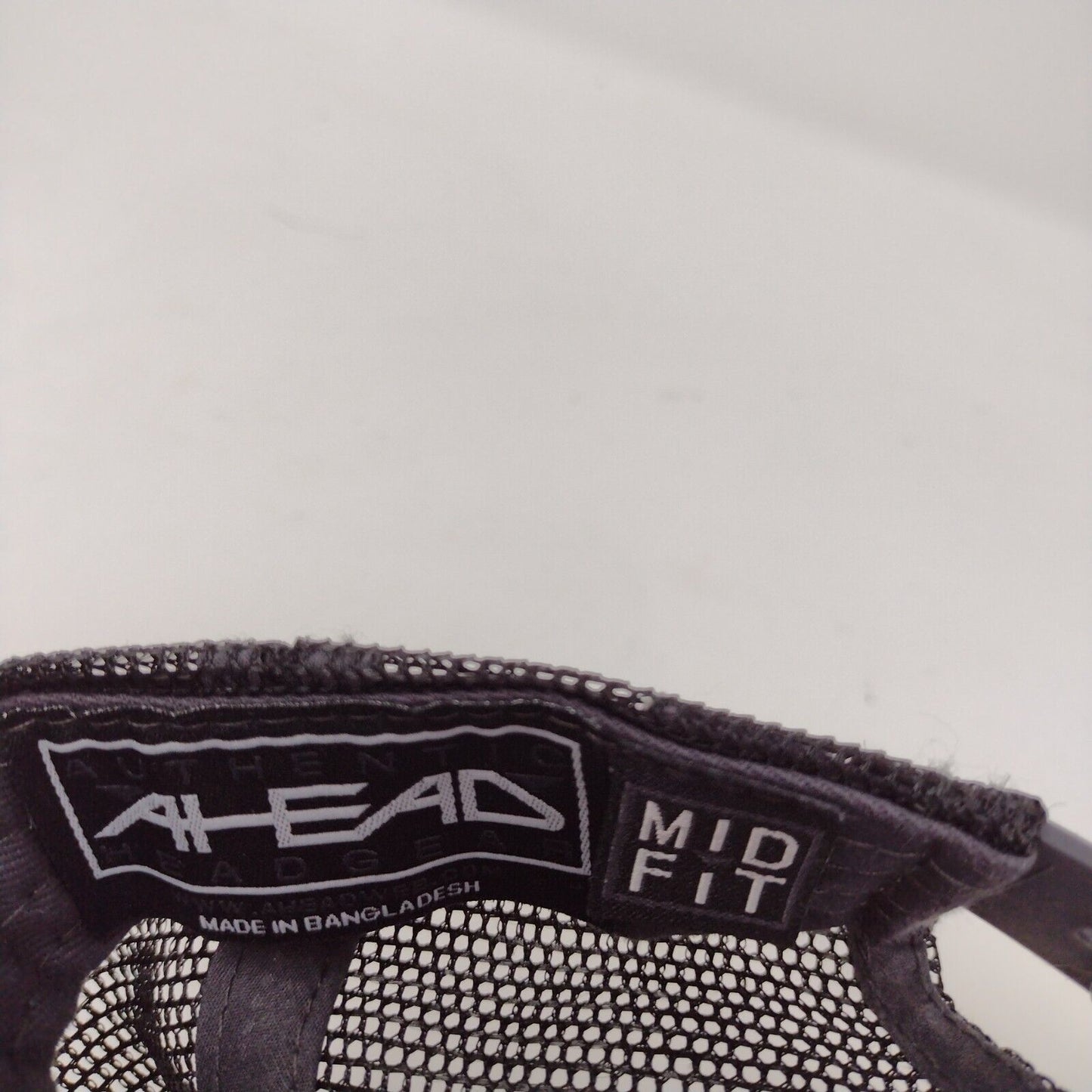 Ahead Snapback Mesh Back Trucker Hat Multicolor OSFA Mid Fit Striped