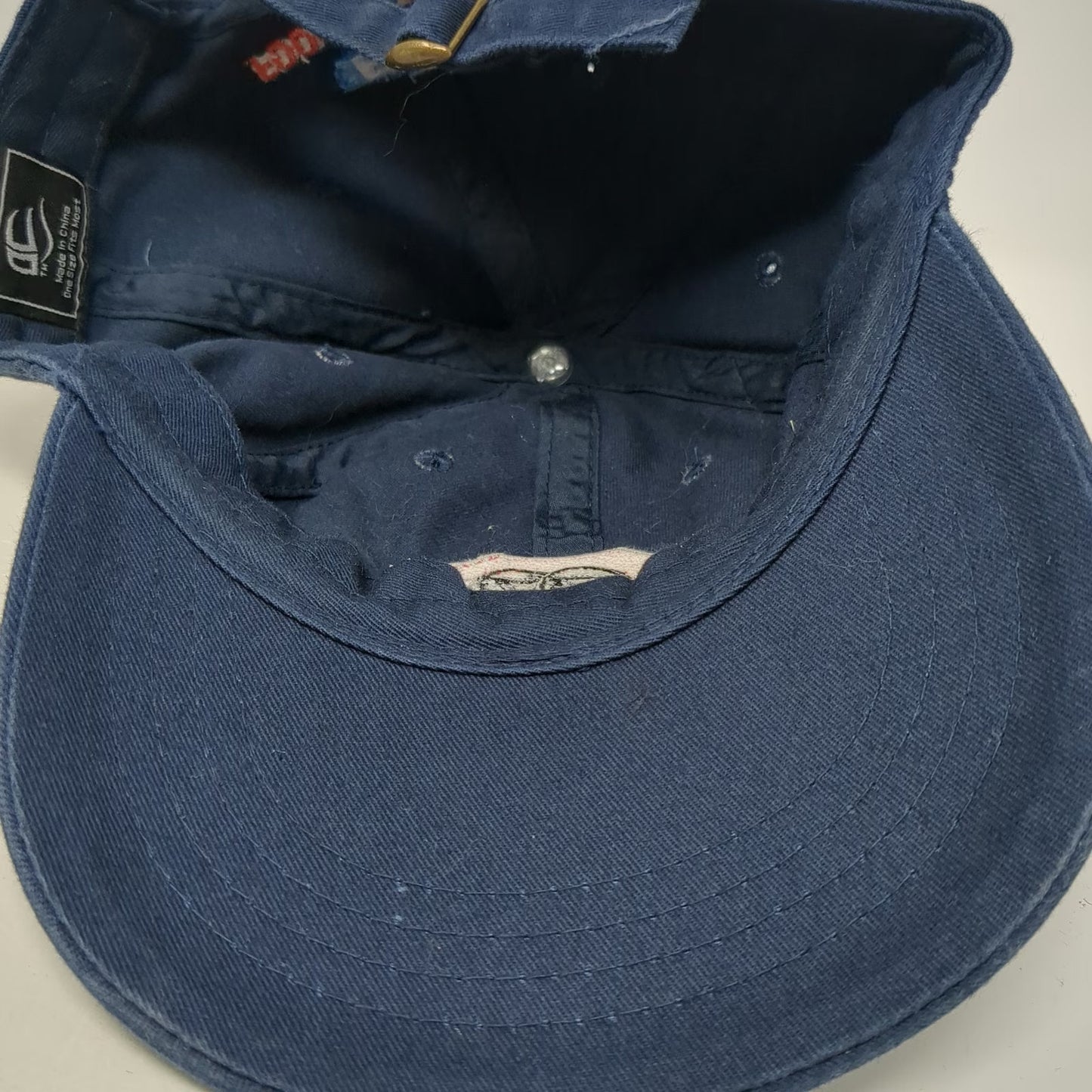 OC Baseball Cap Blue One Size Cook Out Food City Embroidered Slideback Sport Hat