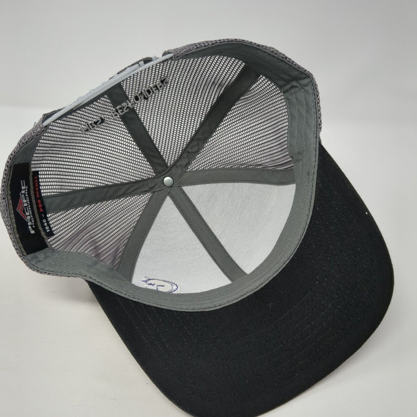 CI First Responders Snapback Trucker Hat Black OS Adjustable Pacific Headwear