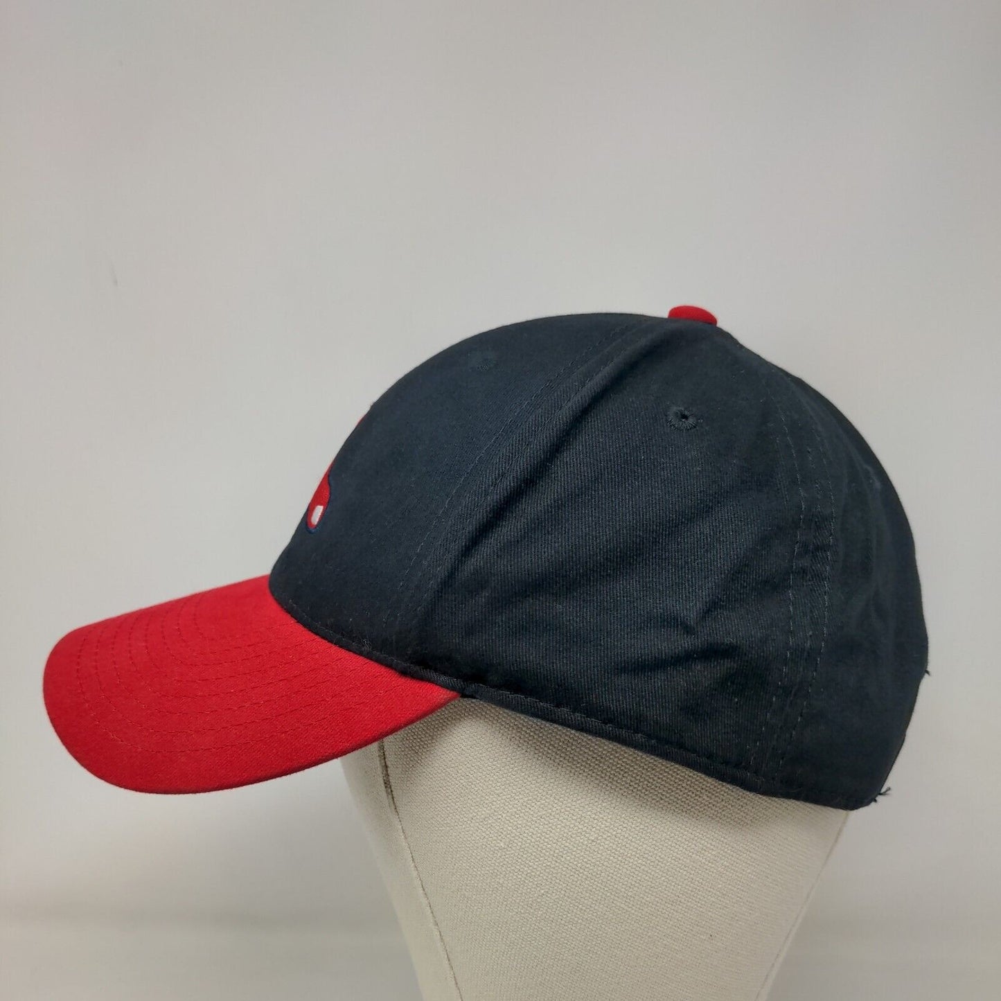 Fan Favorite Men's Strapback Hat Blue OSFA Embroidered Boston Red Sox Logo