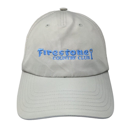 Firestone Country Club Strapback Hat Gray OSFM Adjustable Adidas W/Tags