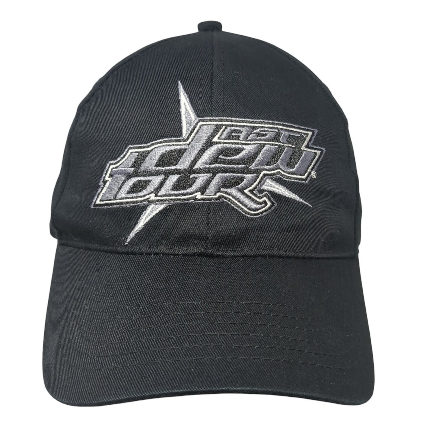 Ast Dew Tour Strapback Baseball Cap Black One Size Adjustable Embroidered Cotton