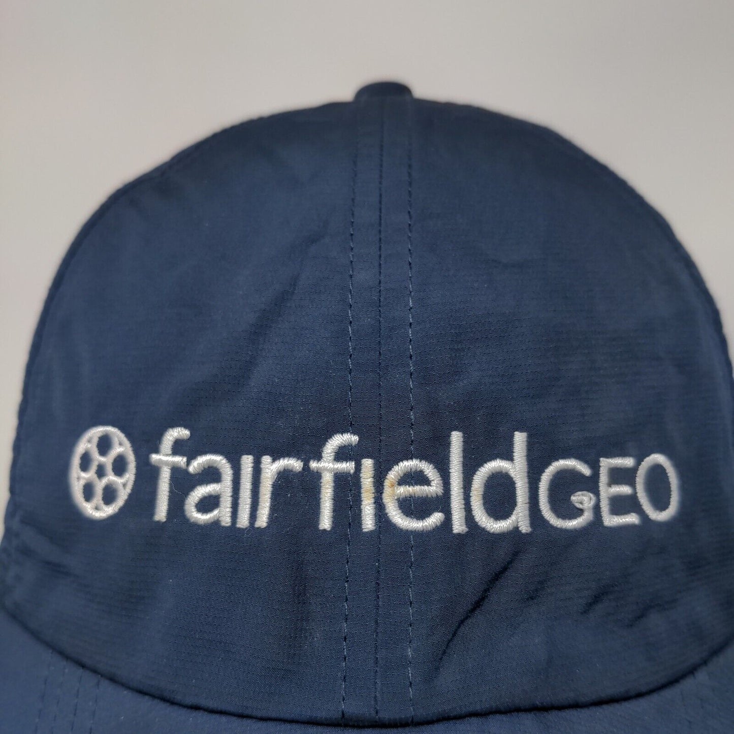 Fairfield Geo Strapback Hat Blue OSFM Embroidered Nike Heritage 86