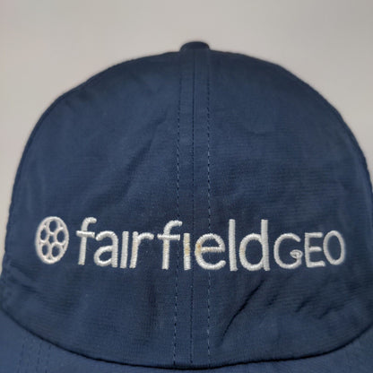 Fairfield Geo Strapback Hat Blue OSFM Embroidered Nike Heritage 86