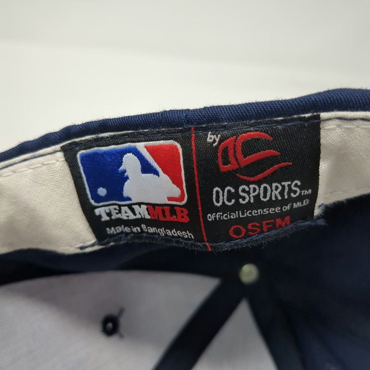 Minnesota Twins MLB OC Sports Blue Baseball Cap One Size Gray Underbrim Logo