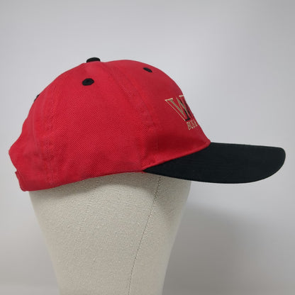 Otto Baseball Cap Red One Size Western Mountain Bus & Parts Sales Strapback Hat