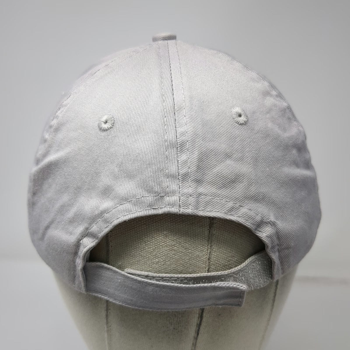 Port & Company Baseball Cap Gray One Size Bear Mountain Sun Star Strapback Hat