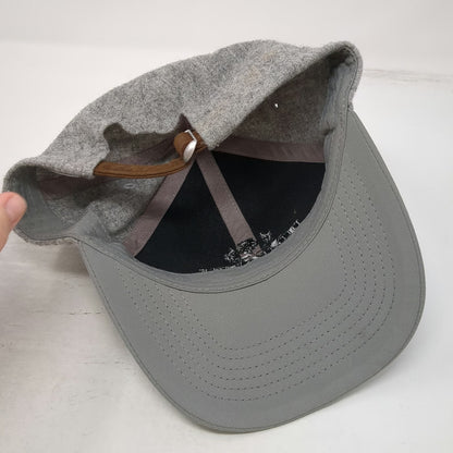 Imperial Baseball Cap Gray One Size Wool Blend Dumbarnie Links Slideback Hat