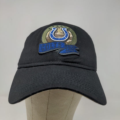 New Era Men's Slideback Hat Black OSFM Embroidered Indianapolis Colts Logo