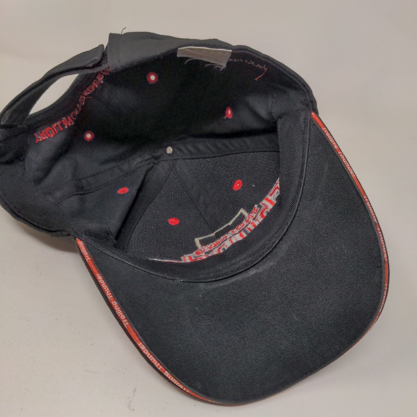 EnerSys Trolling Thunder Odyssey Strapback Hat Black OSFA Embroidered 6 Panel