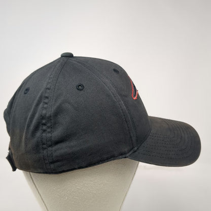 New England Patriots NFL Team Apparel Cap Gray Red Black OS Embroidered Logo Hat