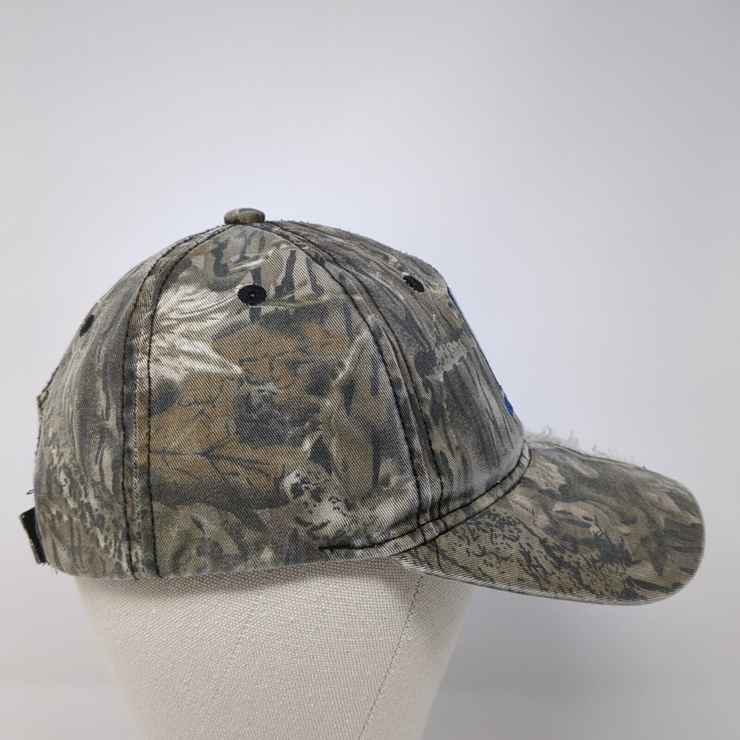 Hendry Corporation Strapback Hat Multi One Size Camo USA Flag Hunting
