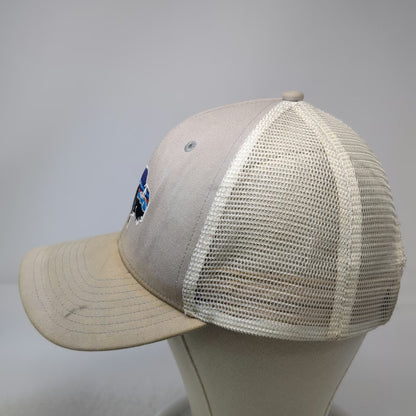 Patagonia Trucker Hat Gray One Size Mesh Back Buffalo Mountain Logo Snapback