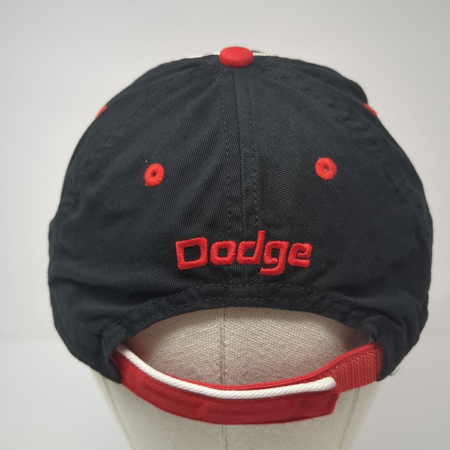 Dodge Strapback Hat Multicolor One Size Adjustable Colorblock 6 Panel