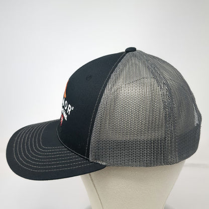 Richardson Trucker Hat Black One Size Mesh Back Snapback Toys For Tots Avimor