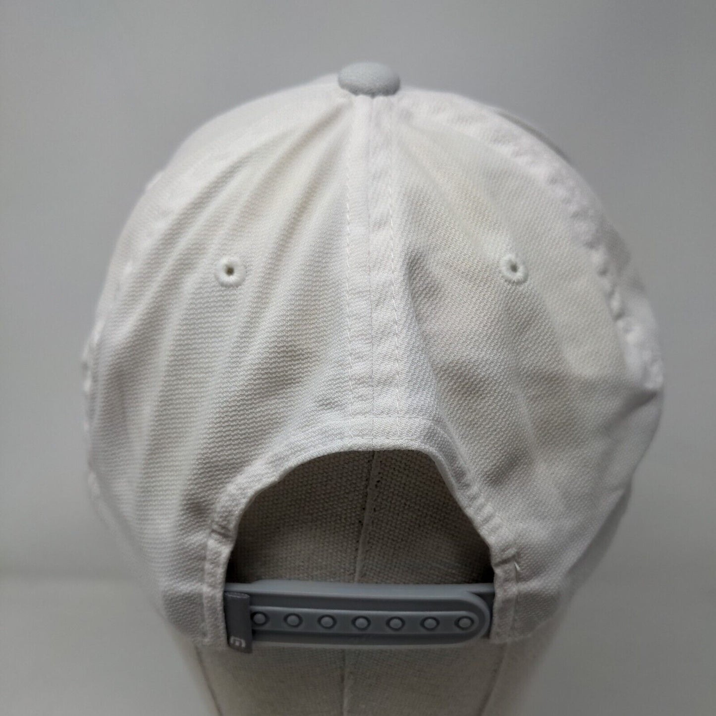 Travis Mathew Snapback Hat White One Size Adjustable Yupoong Flexfit 110