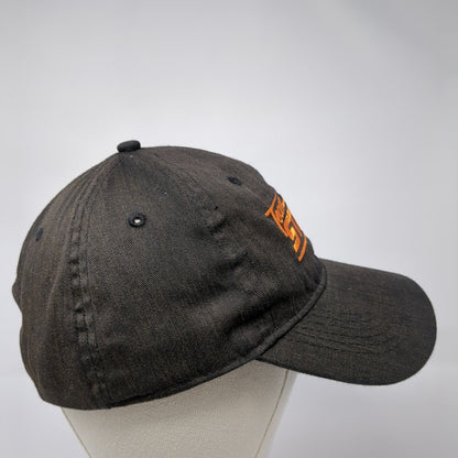 Team Stihl Snapback Hat Black One Size Embroidered Solid Vent Holes