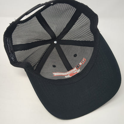 D&B Supply 1959 Snapback Trucker Hat Black OS Adjustable Mesh Back Outdoor Cap