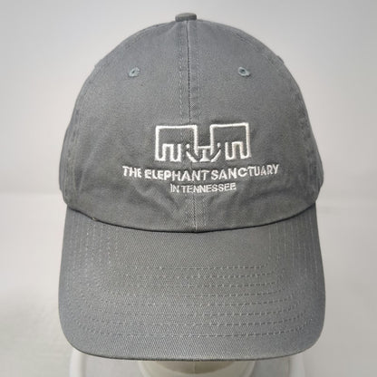 Bayside Baseball Cap Gray One Size The Elephant Sanctuary Tennessee Hat USA Made