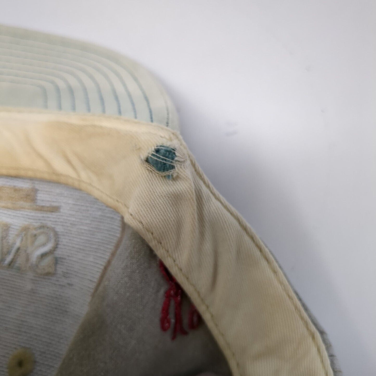 New Orleans Louisiana Strapback Hat Gray OSFA Embroidered 6 Panel