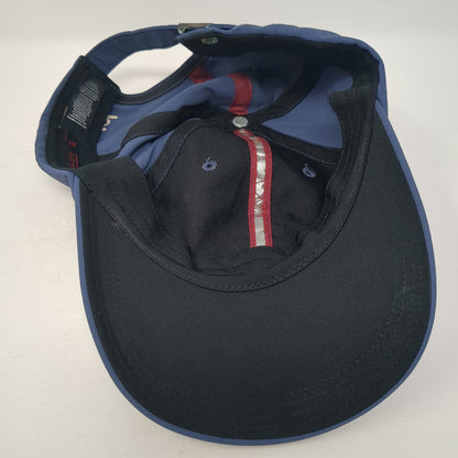 Tiger Woods Slideback Baseball Cap Blue One Size Adjustable Embroidered 6 Panel