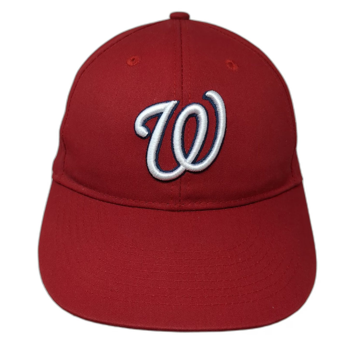 Washington Nationals MLB OC Sports Baseball Cap Red One Size Strapback Logo Hat