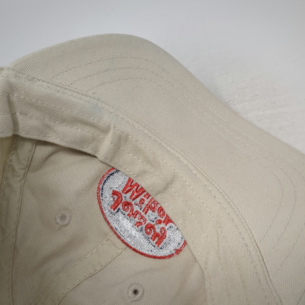 District Jersey Mike's Subs Hat Baseball Cap Beige One Size Cotton Slideback