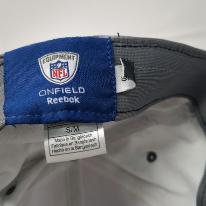 Reebok Indianapolis Colts NFL Gray M Stretch Fit Mottled Contrast Stitching Cap